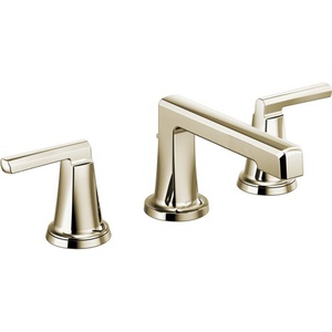 D65397LFPNLHPECO/DHL5398PN Levoir 8'' Widespread Bathroom Faucet - Brilliance Polished Nickel