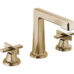 D65398LFGLLHPECO/DHX5397GL Levoir 8'' Widespread Bathroom Faucet - Brilliance Luxe Gold