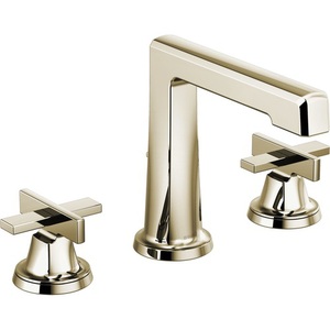 D65398LFPNLHPECO/DHX5397PN Levoir 8'' Widespread Bathroom Faucet - Brilliance Polished Nickel