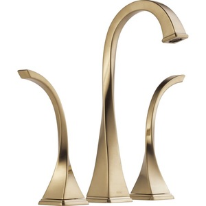 D65430LFGL Virage Vessel Filler Bathroom Faucet - Brilliance Luxe Gold