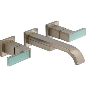 D65880LFBNLHPDHL5881BN Siderna Wall Mount Bathroom Faucet Bathroom Faucet - Brilliance Brushed Nickel D65880LFBNLHPDHL5881BN Siderna Wall Mount Bathroom Faucet Bathroom Faucet - Brilliance Brushed Nickel