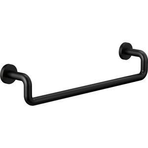 D691835BL Litze Towel Bar Bathroom Accessory - Matte Black