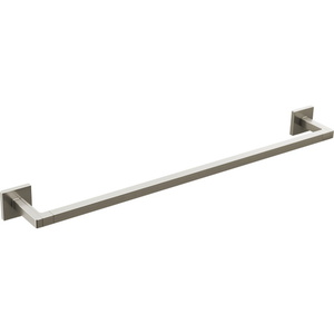 D692422NK Frank Lloyd Wright Towel Bar Bathroom Accessory - Luxe Nickel