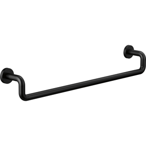 D692435BL Litze Towel Bar Bathroom Accessory - Matte Black