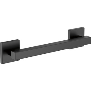 D69280BL Euro Grab Bar Bathroom Accessory - Matte Black