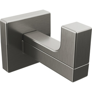 D693422SL Frank Lloyd Wright Robe Hook Bathroom Accessory - Luxe Steel