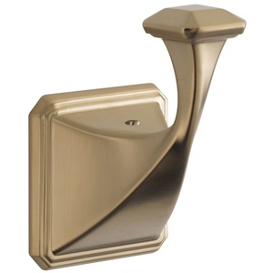 D693530GL Virage Robe Hook Bathroom Accessory - Brilliance Luxe Gold