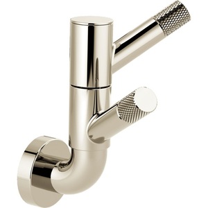 D693537PN Litze Robe Hook Bathroom Accessory - Brilliance Polished Nickel