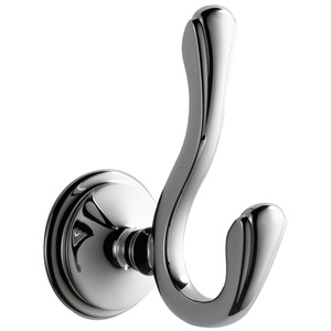 D693585PC Charlotte Robe Hook Bathroom Accessory - Chrome