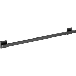 D693680BL Euro Grab Bar Bathroom Accessory - Matte Black