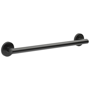 D69375BL Euro Grab Bar Bathroom Accessory - Matte Black