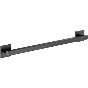 D69380BL Euro Grab Bar Bathroom Accessory - Matte Black