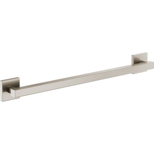 D69380NK Euro Grab Bar Bathroom Accessory - Brilliance Luxe Nickel