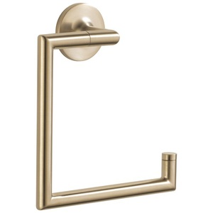 D694675GL Odin Towel Ring Bathroom Accessory - Brilliance Luxe Gold