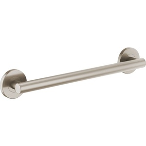 D69475NK Euro Grab Bar Bathroom Accessory - Brilliance Luxe Nickel