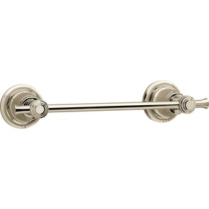 D694761PN Rook Towel Bar Bathroom Accessory - Brilliance Polished Nickel