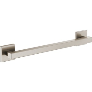 D69480NK Euro Grab Bar Bathroom Accessory - Brilliance Luxe Nickel D69480NK Euro Grab Bar Bathroom Accessory - Brilliance Luxe Nickel