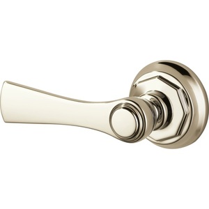 D696361PN Rook Toilet Tank Lever Bathroom Accessory - Brilliance Polished Nickel