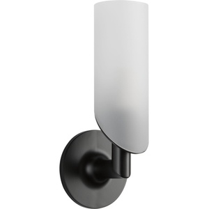 D697075BL Odin 1 Bulb Wall Sconce - Matte Black