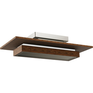 D81422NKTK2.5 Frank Lloyd Wright Shower Head Shower Accessory - Luxe Nickel/Teak Wood D81422NKTK2.5 Frank Lloyd Wright Shower Head Shower Accessory - Luxe Nickel/Teak Wood
