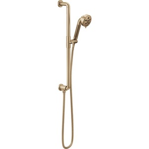 D85735GL Litze Hand Held Shower - Slide Bar Mount Shower Accessory - Brilliance Luxe Gold D85735GL Litze Hand Held Shower - Slide Bar Mount Shower Accessory - Brilliance Luxe Gold