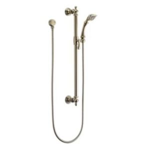 D85785BN Charlotte Hand Held Shower - Slide Bar Mount Shower Accessory - Brilliance Brushed Nickel
