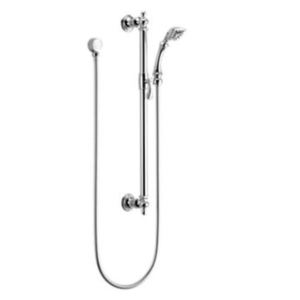 D85785PC Charlotte Hand Held Shower - Slide Bar Mount Shower Accessory - Chrome