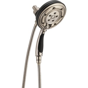 D86200NKBL25 Hydrati Hand Held Shower - Shower Arm Mount Shower Accessory - Luxe Nickel / Matte Black D86200NKBL25 Hydrati Hand Held Shower - Shower Arm Mount Shower Accessory - Luxe Nickel / Matte Black