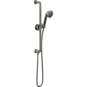 D88735SL Litze Hand Held Shower - Slide Bar Mount Shower Accessory - Luxe Steel D88735SL Litze Hand Held Shower - Slide Bar Mount Shower Accessory - Luxe Steel