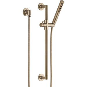 D88775GL Odin Hand Held Shower - Slide Bar Mount Shower Accessory - Brilliance Luxe Gold