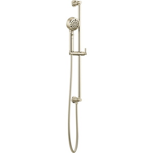 D88776PN Invari Hand Held Shower - Slide Bar Mount Shower Accessory - Polished Nickel