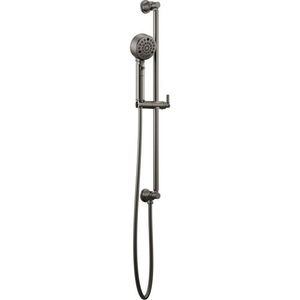 D88776SL Invari Hand Held Shower - Slide Bar Mount Shower Accessory - Luxe Steel