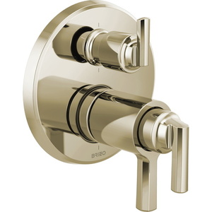 DT75698PN Levoir Thermostatic / Volume Control Trim Trim Kit - Brilliance Polished Nickel