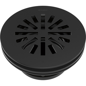 DBT051414BL Shower Drain Bathroom Accessory - Matte Black