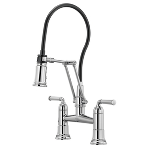 D62274LFPC Rook Pull-Out Spray Kitchen Faucet - Poilshed Chrome