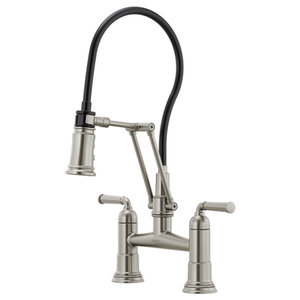 D62274LFSS Rook Pull-Out Spray Kitchen Faucet - Brilliance Stainless D62274LFSS Rook Pull-Out Spray Kitchen Faucet - Brilliance Stainless