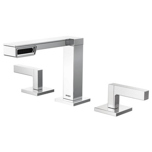 D65322LFPCLHP Frank Lloyd Wright 8'' Widespread Bathroom Faucet - Chrome