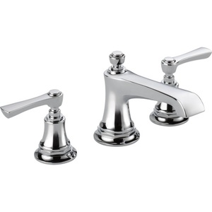 D65360LFPCLHP/DHL5360PC Rook 8'' Widespread Bathroom Faucet - Chrome