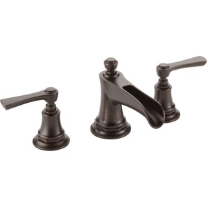 D65361LFRBLHP/DHL5360RB Rook 8'' Widespread Bathroom Faucet - Venetian Bronze