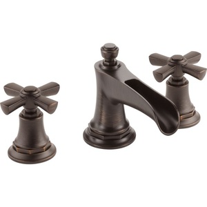 D65361LFRBLHP/DHX5361RB Rook 8'' Widespread Bathroom Faucet - Venetian Bronze