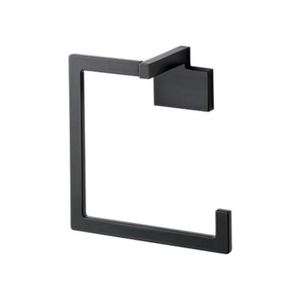 D694680BL Siderna Towel Ring Bathroom Accessory - Matte Black