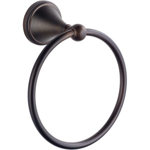 D69546RB Tresa Towel Ring Bathroom Accessory - Venetian Bronze