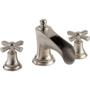 DT67361NKLHP/DHX661NK/DR62707 Rook Deck Mount Tub Faucet - Brilliance Luxe Nickel DT67361NKLHP/DHX661NK/DR62707 Rook Deck Mount Tub Faucet - Brilliance Luxe Nickel
