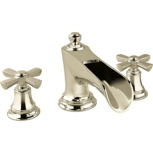 DT67361PNLHP/DHX661PN/DR62707 Rook Deck Mount Tub Faucet - Brilliance Polished Nickel DT67361PNLHP/DHX661PN/DR62707 Rook Deck Mount Tub Faucet - Brilliance Polished Nickel