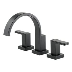 DT67380BLLHP/DHL680BL/DR62707 Siderna Deck Mount Tub Faucet - Matte Black DT67380BLLHP/DHL680BL/DR62707 Siderna Deck Mount Tub Faucet - Matte Black