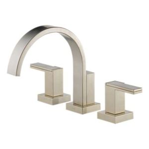 DT67380BNLHP/DHL680BN/DR62707 Siderna Deck Mount Tub Faucet - Brilliance Brushed Nickel