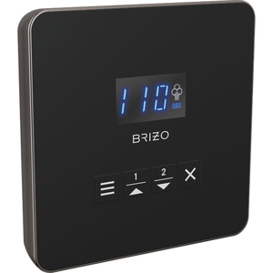 DEP103314BNXL Mystix Steam Control Steam Bath - Brilliance Black Onyx DEP103314BNXL Mystix Steam Control Steam Bath - Brilliance Black Onyx
