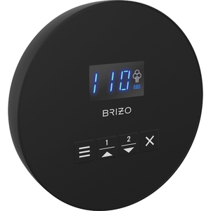 DEP103315BL Mystix Steam Control Steam Bath - Matte Black