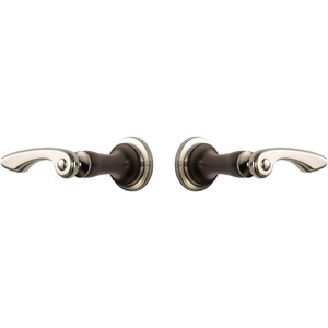 DHL5885PNCO Charlotte Faucet Handles Part - Cocoa Bronze / Brilliance Polished Nickel