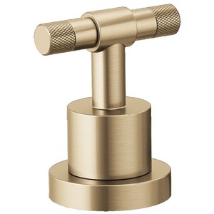 DHL633GL Litze Faucet Handles Part - Brilliance Luxe Gold